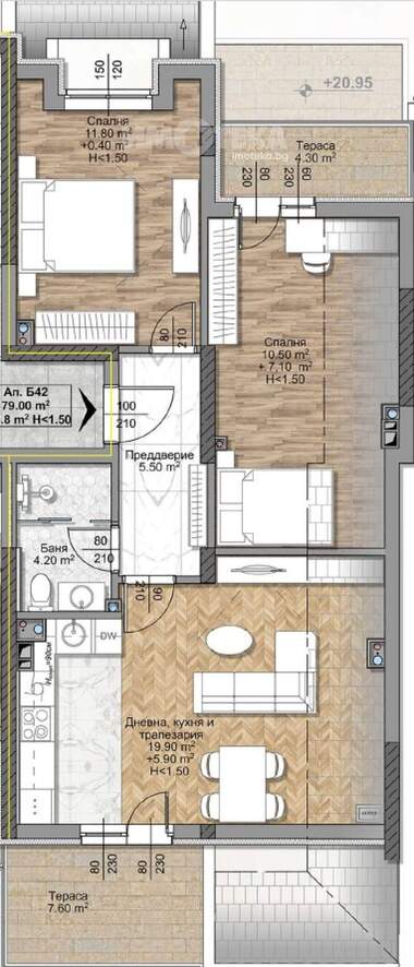 Vânzare - Apartament în Ovcea Kupel,  Sofia