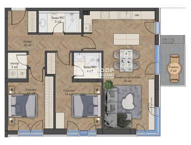 Vânzare - Apartament în Văstaniceeski,  Plovdiv
