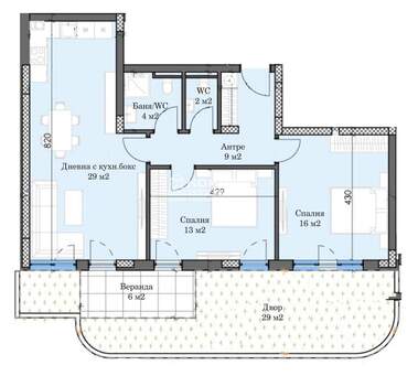 For sale - Apartment in Trakia,  Plovdiv