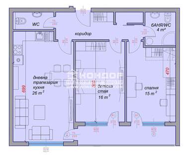 Vânzare - Apartament în Kiuceuk Parij,  Plovdiv