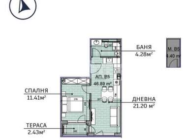 For sale - Apartment in Vazrajdane 1,  Varna