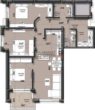 For sale - Apartment in Samara-3,  Stara Zagora