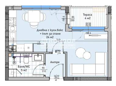 Vânzare - Apartament în Ostromila,  Plovdiv