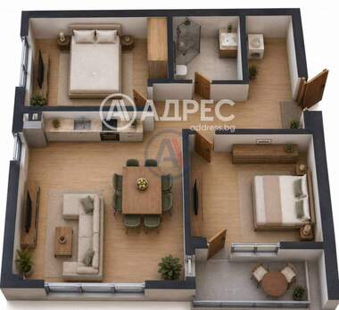 Vânzare - Apartament în Kaîsieva gradina,  Varna
