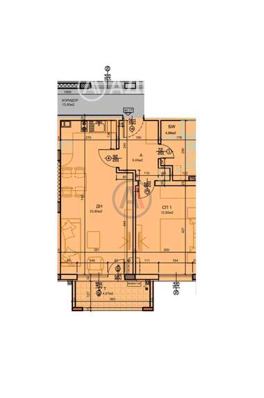 For sale - Apartment in Saints Constantine and Helena,  Varna