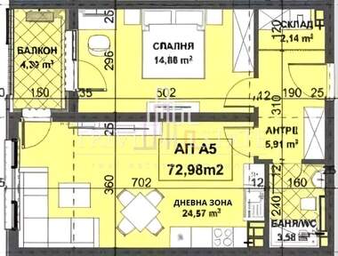 Πώληση - Διαμέρισμα σε Остромила,  Пловдив