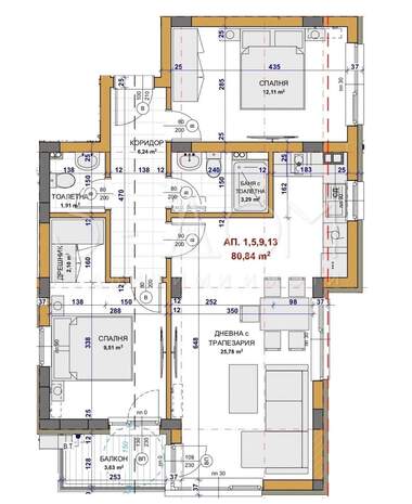 Satış - Apartman olarak Jeleznik-centar,  Stara Zagora