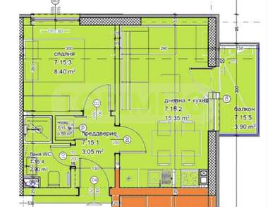 Verkauf - Wohnung in Kaysiewa gradina,  Warna