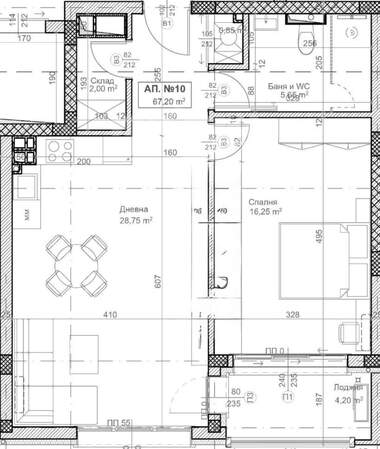 Satış - Apartman olarak Kamenica 2,  Plovdiv