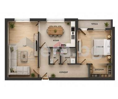 Vânzare - Apartament în Troșevo,  Varna
