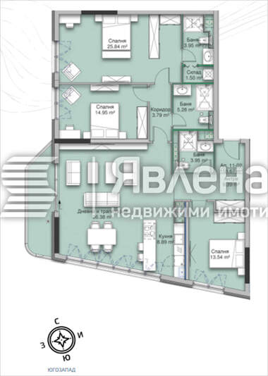 For sale - Apartment in Krastova vada,  Sofia