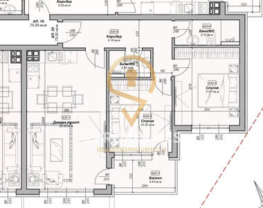 Vânzare - Apartament în Pceelina,  Varna