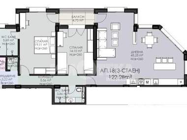 Verkauf - Wohnung in Owtscha Kupel,  Sovia