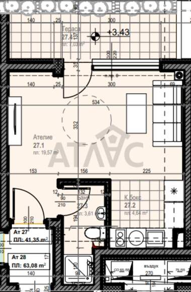 Satış - Apartman olarak Karşiaka,  Plovdiv