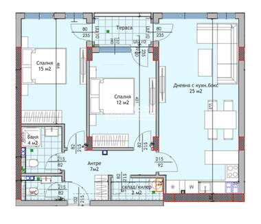 Vânzare - Apartament în Trakia,  Plovdiv