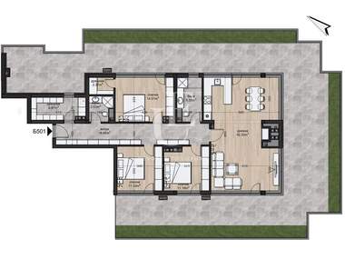 Satış - Apartman olarak Ovça Kupel,  Sofia