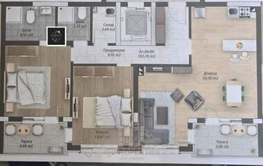Satış - Apartman olarak Belomorski,  Plovdiv