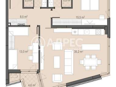 For sale - Apartment in Borovo,  Sofia