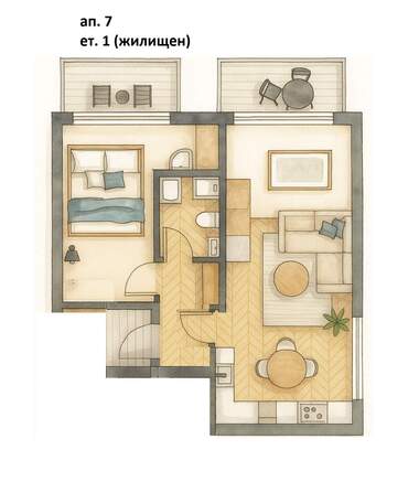 Verkauf - Wohnung in Welingrad,  Pazardjik