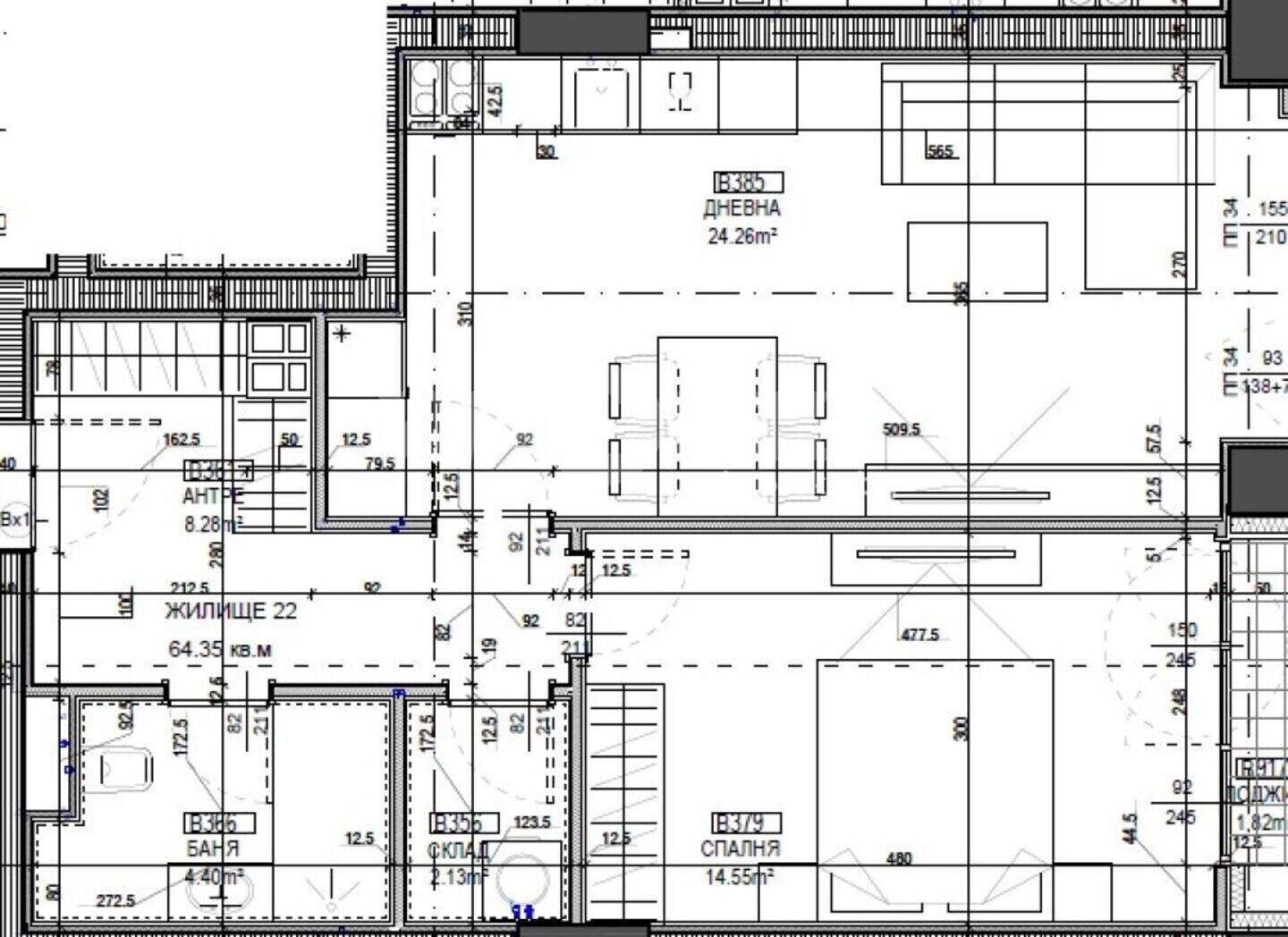 Cu trei camere Apartament în Center, Sofia – fotografia 3