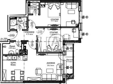 Satış - Apartman olarak Krasna poliana-2,  Sofia