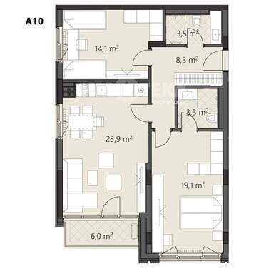 Vânzare - Apartament în Ovcea Kupel 2,  Sofia