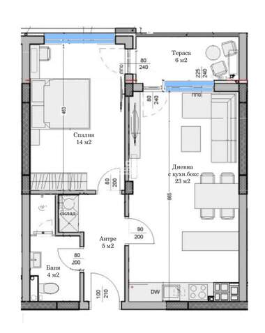 Vânzare - Apartament în Ostromila,  Plovdiv