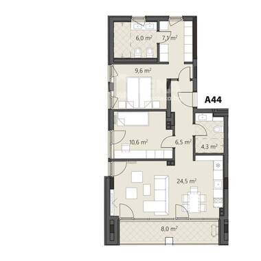 Vânzare - Apartament în Ovcea Kupel 2,  Sofia