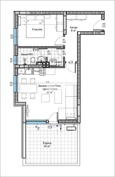 Vânzare - Apartament în Hristo Smirnenski,  Plovdiv