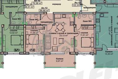 Satış - Apartman olarak Biala,  Varna