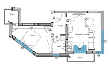 Satış - Apartman olarak Center,  Plovdiv