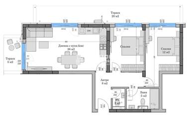 Vânzare - Apartament în Hristo Smirnenski,  Plovdiv