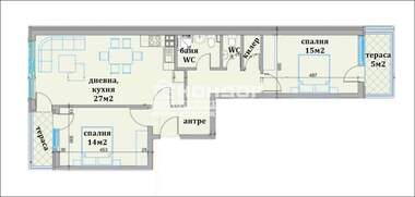 Satış - Apartman olarak Hristo Smirnenski,  Plovdiv