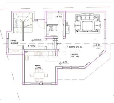 For sale - House in Borovec - Iug,  Varna