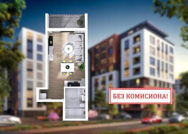 Satış - Apartman olarak Kiuçuk Parij,  Plovdiv