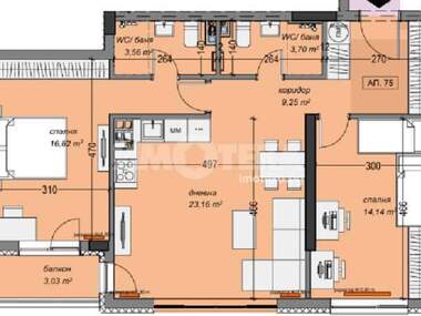 For sale - Apartment in Suhata reka,  Sofia