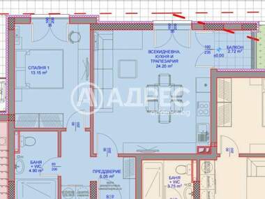 Продажба - Апартамент във Виница,  Варна