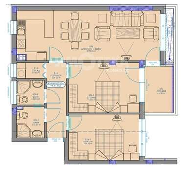 For sale - Apartment in Obelia 2,  Sofia