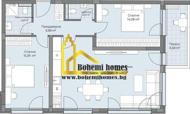 Satış - Apartman olarak Ostromila,  Plovdiv