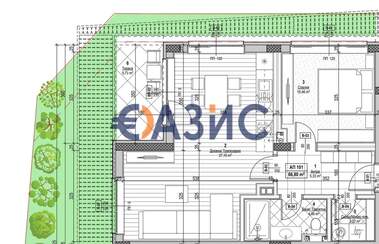 For sale - Apartment in Nessebar,  Burgas