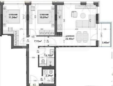 Verkauf - Wohnung in Lewski,  Warna