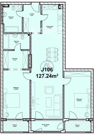 For sale - Apartment in Poligona,  Sofia