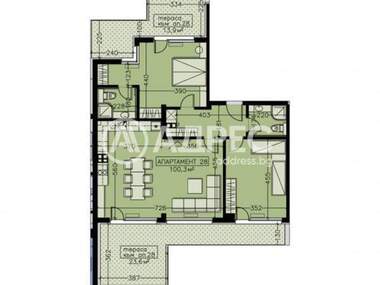Verkauf - Wohnung in Manastirski liwadi-Iztok,  Sovia