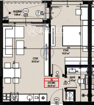 Satış - Apartman olarak Ovça Kupel 2,  Sofia