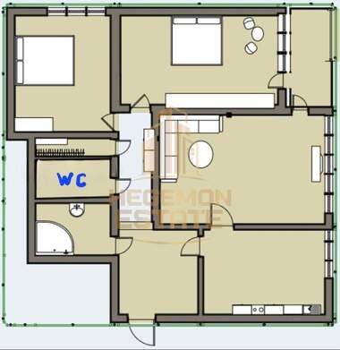Vânzare - Apartament în Center,  Varna