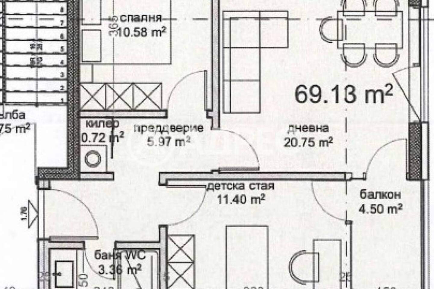 Üç odalı Apartman olarak Vladislavovo, Varna – fotoğraf 2