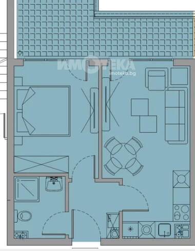 Satış - Apartman olarak Malinova Dolina,  Sofia