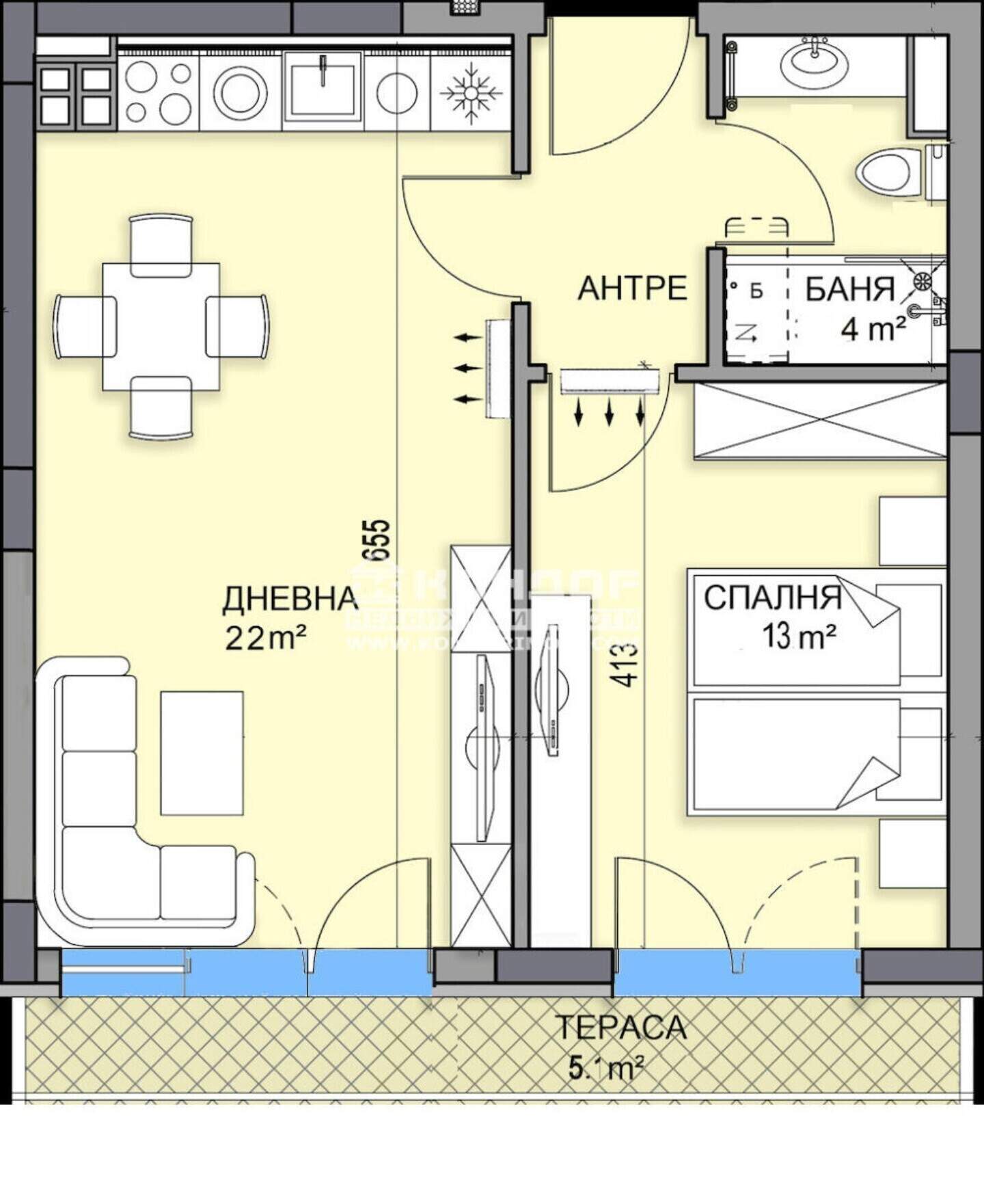 1 bedroom Apartment in Karshiaka, Plovdiv – photo 3