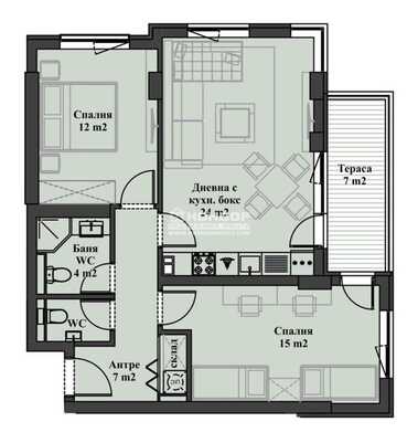 Vânzare - Apartament în Văstaniceeski,  Plovdiv