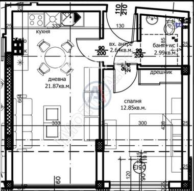 For sale - Apartment in Levski,  Varna